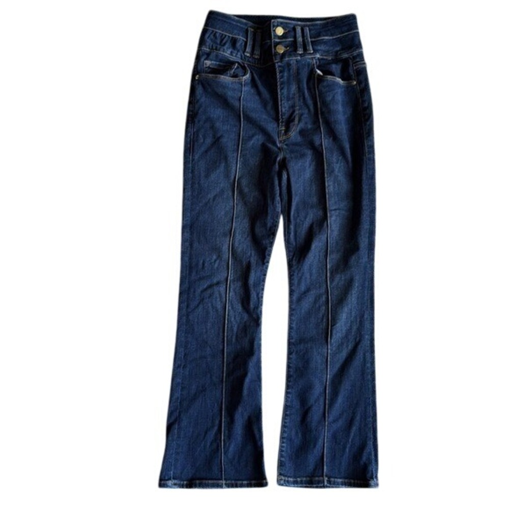 Frame Denim Dark Blue Flare Jeans